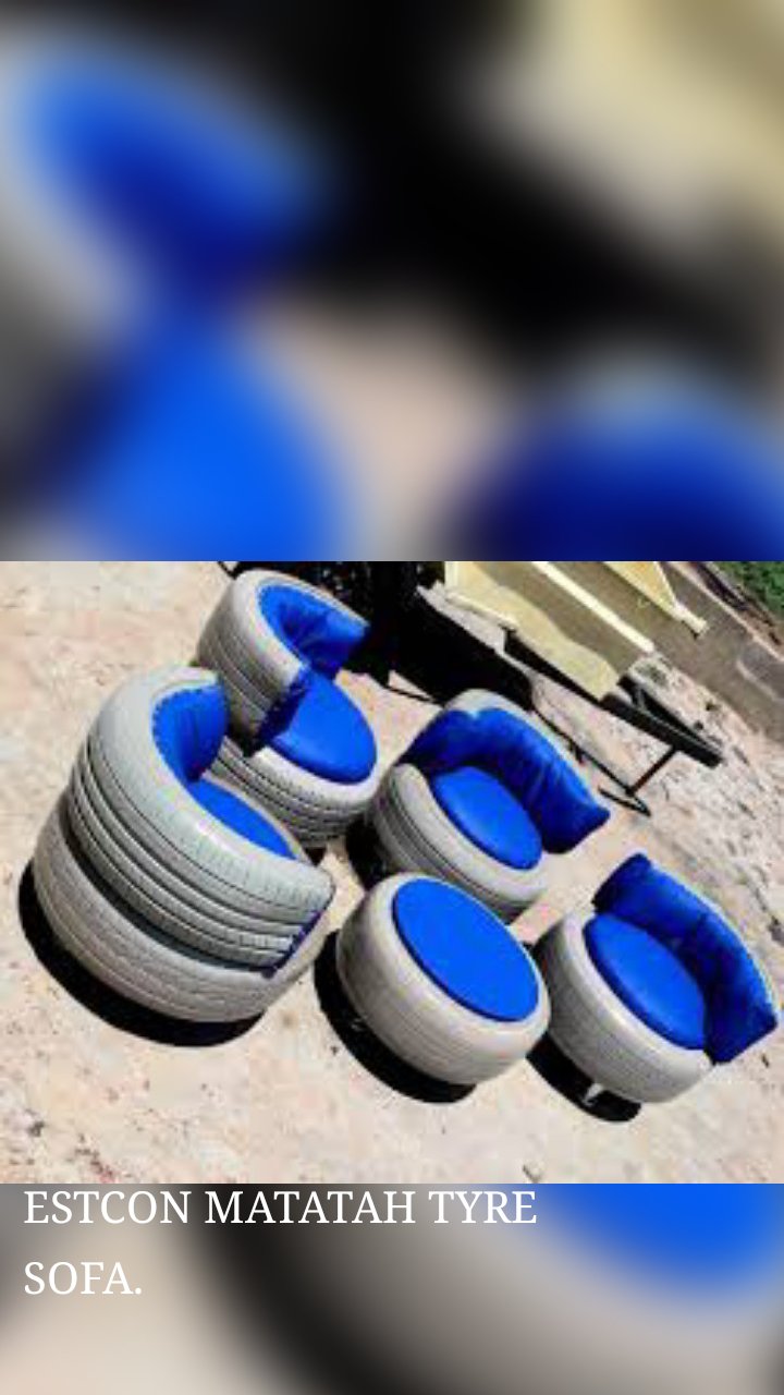 ESTCON MATATAH TYRE SOFA.